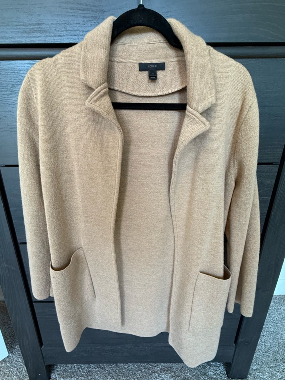 J. Crew Sophie Open Front Sweater Blazer
